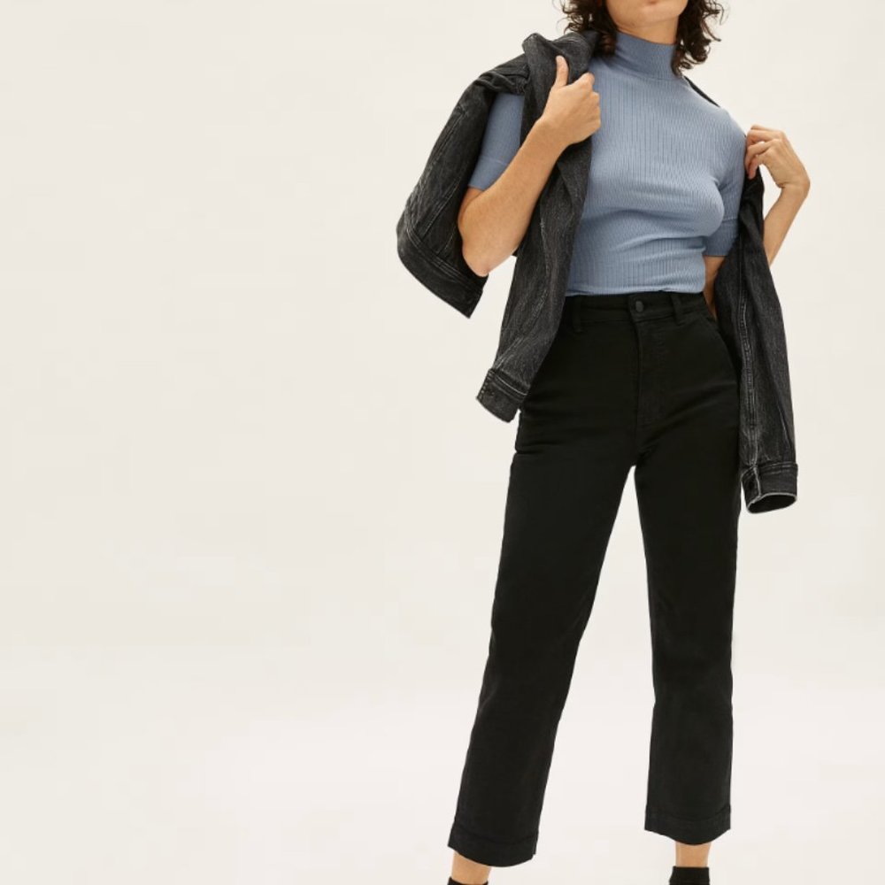 Everlane Straight Leg Crop Pants (2 Pairs)